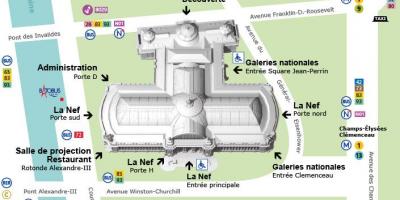 Carte du Grand Palais