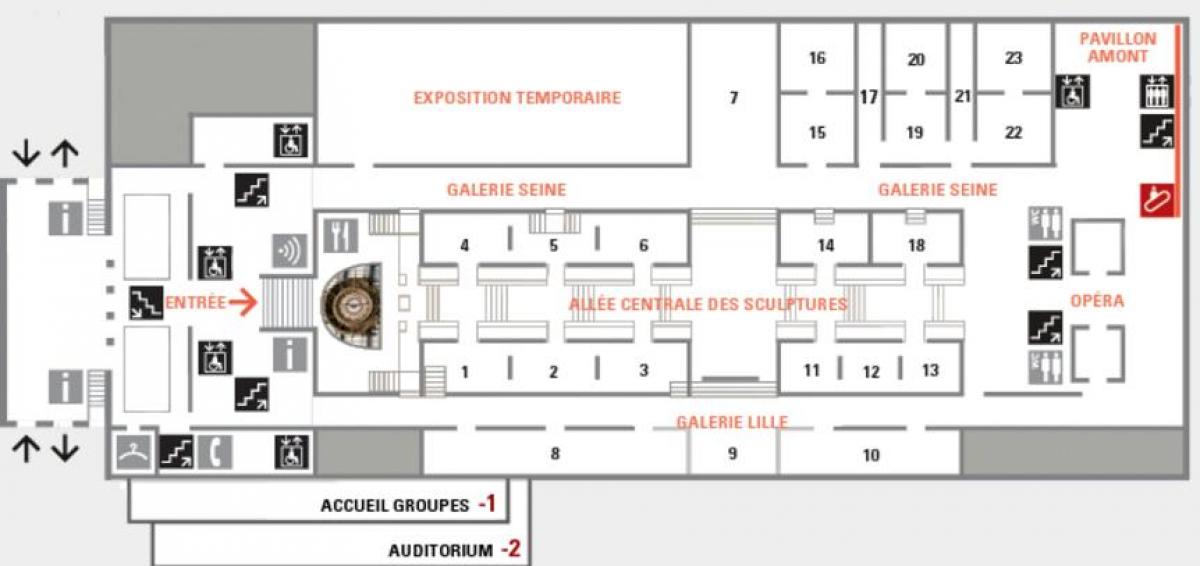 Carte musée d'Orsay